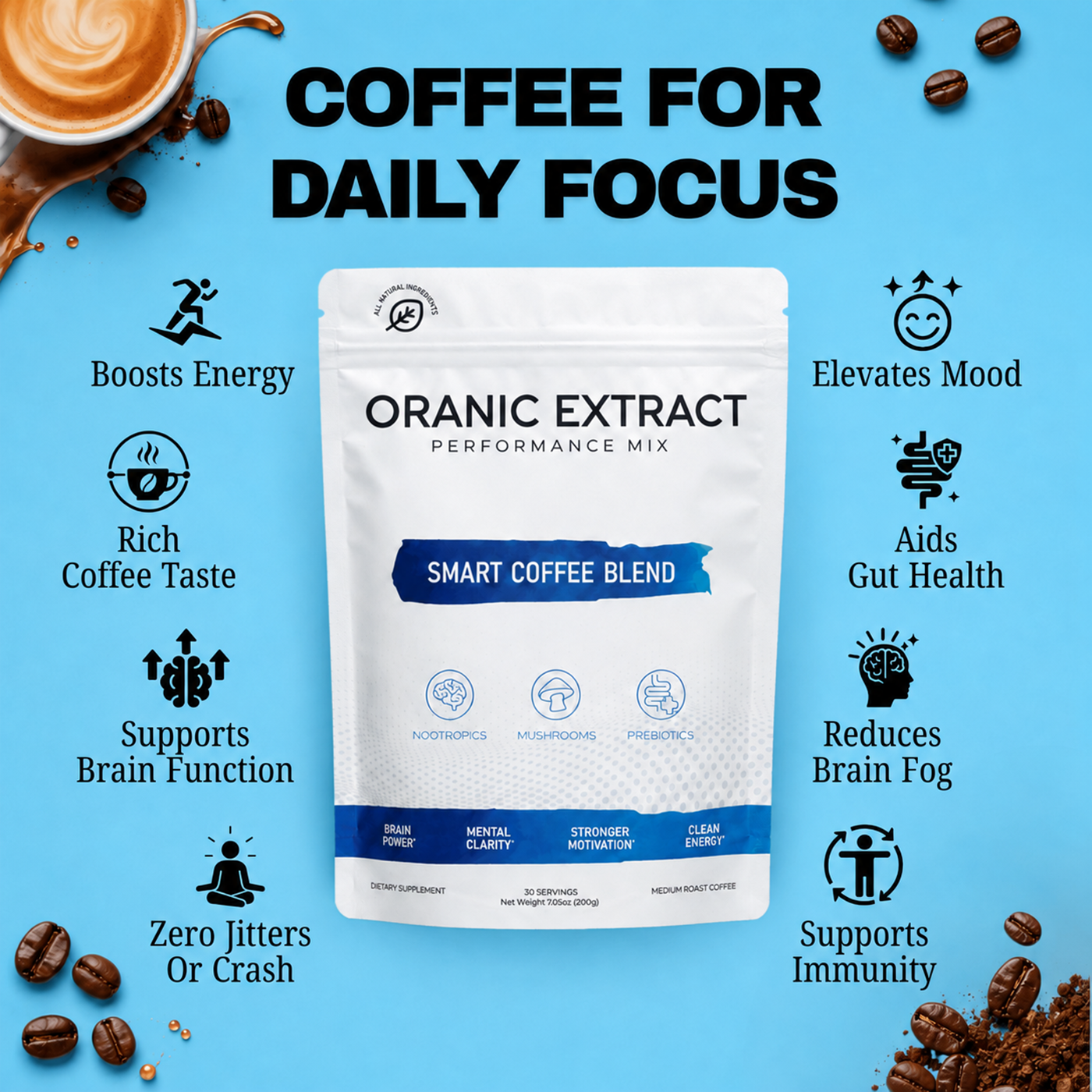 Oranic Extract Smart Coffee