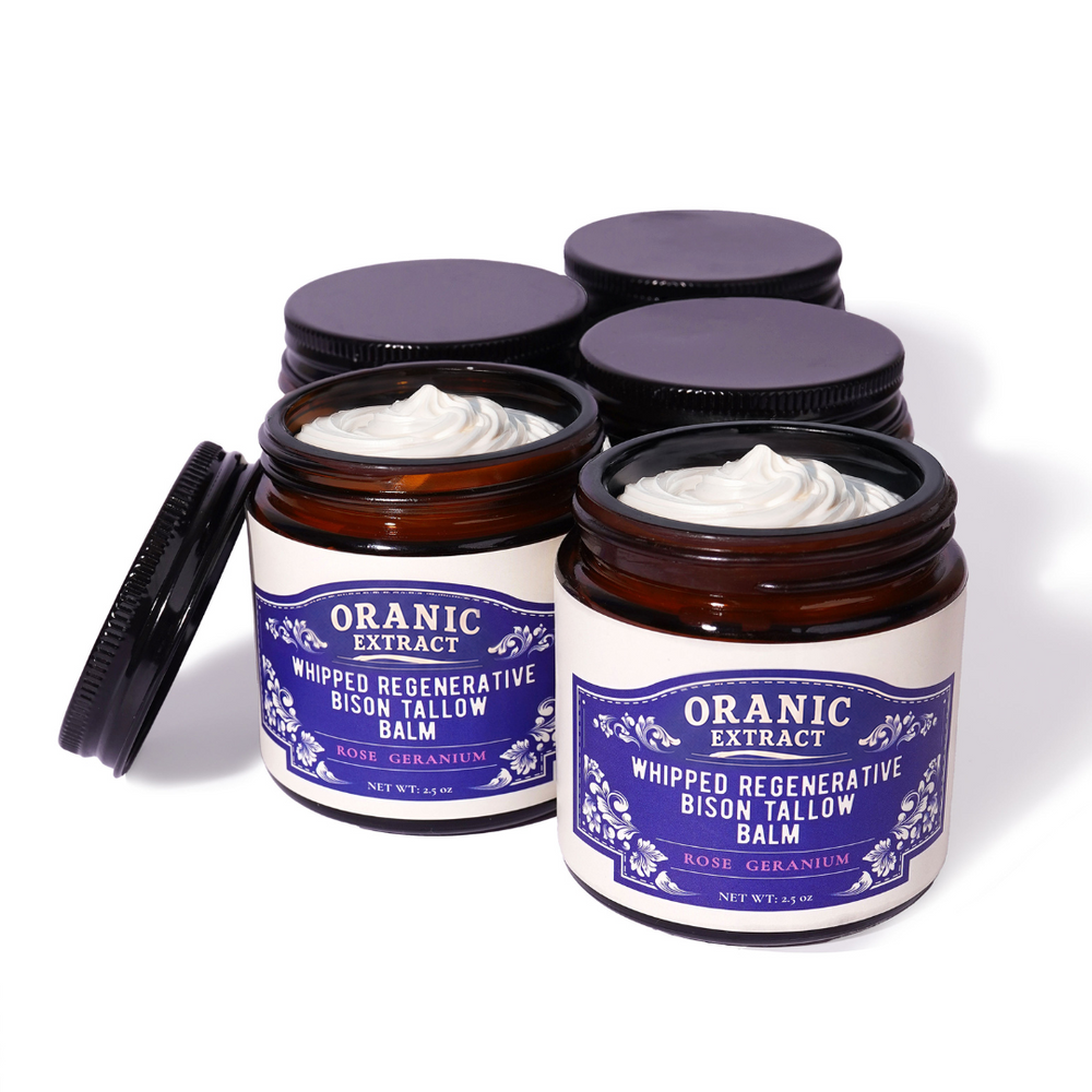 ORANIC EXTRACT® Whipped Regenerative Bison Tallow Balm