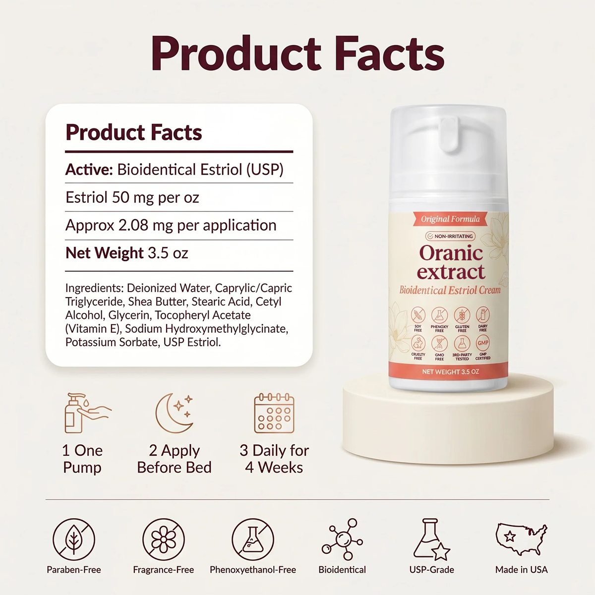 ORANIC EXTRACT® V REVIVE CREAM
