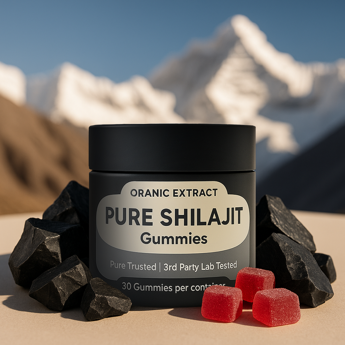 ORANIC EXTRACT® Pure Shilajit Gummies