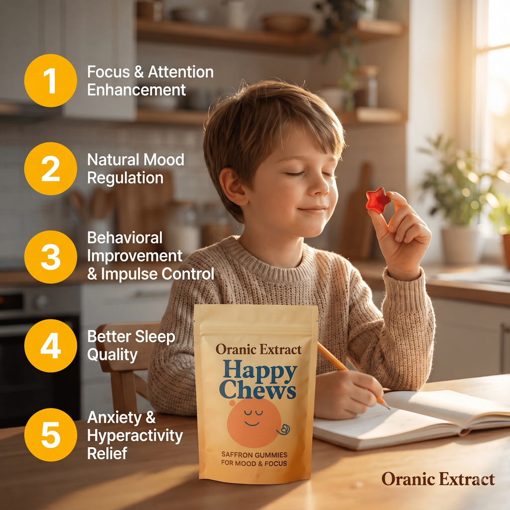 Oranic Extract ™ Saffron Gummies