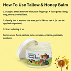Roburstage Tallow & Honey Skin Balm