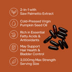 Zovost® Pumpkin Seed Oil Softgels
